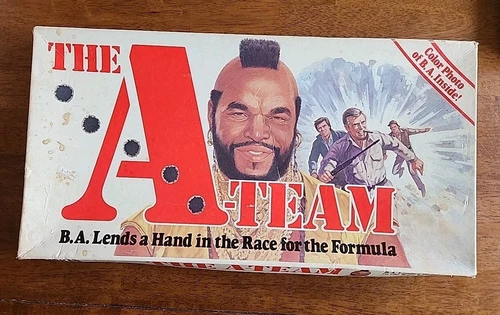 1984 MISTER T THE A-TEAM Board TV-Show Game Parker Brothers Vintage Original