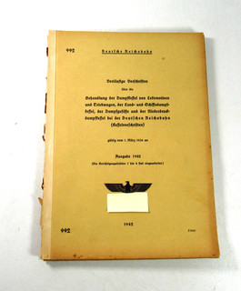 DRB Handbuch DV 992 "Kesselvorschriften Dampfkessel Lokomotiven" 1942 BNPW69