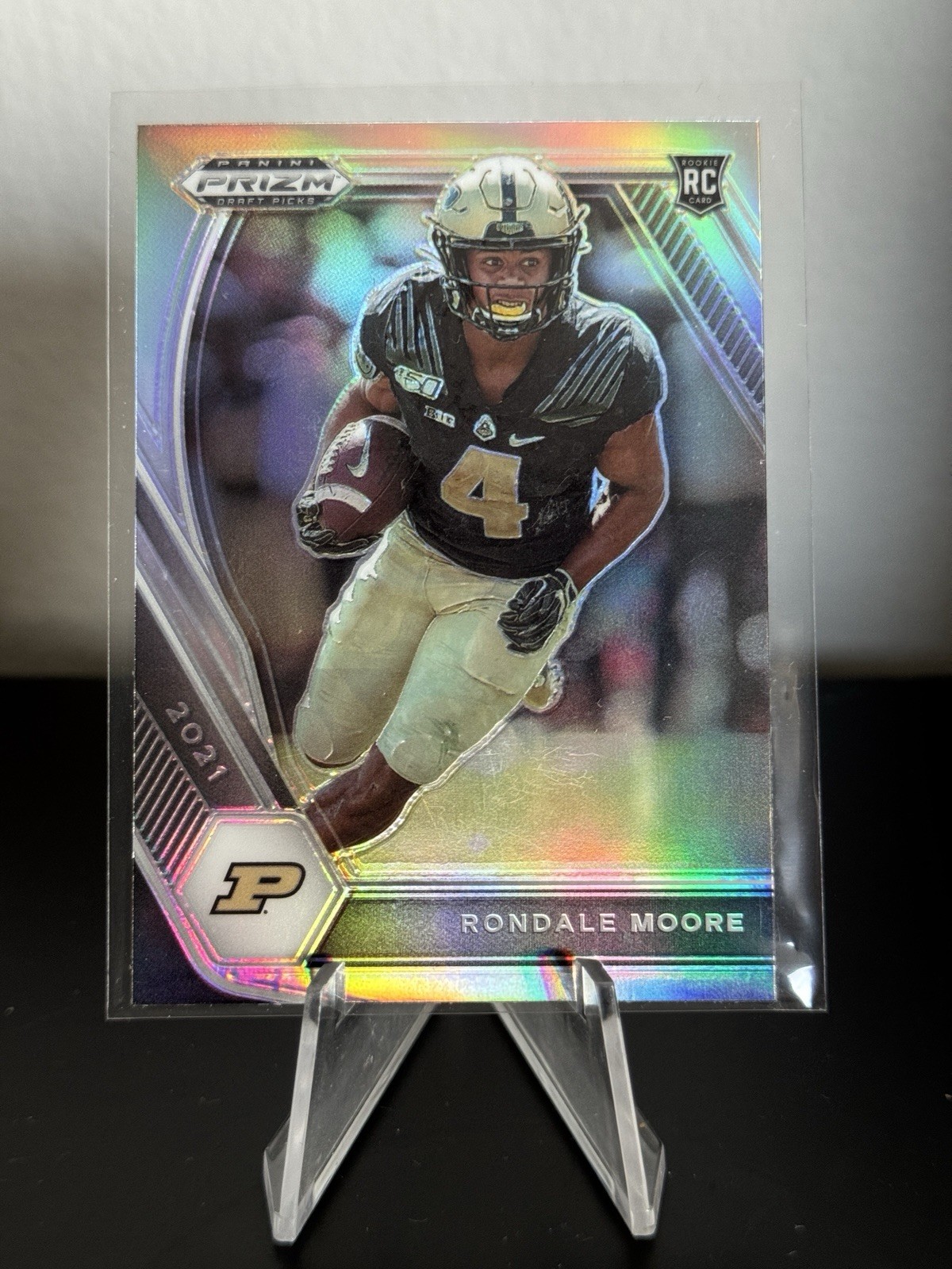 Rondale Moore #129 Silver Prizm RC 2021 Panini Prizm Draft Picks