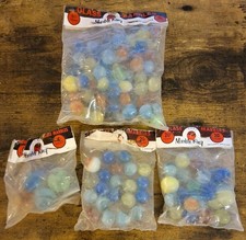 Lot Of 100+ Marble King Glass Marbles And Bowlers Vintage Made In USA