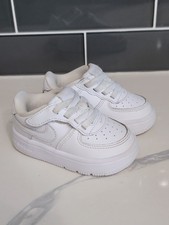 Nike Toddler Force 1 , US 5C White/White