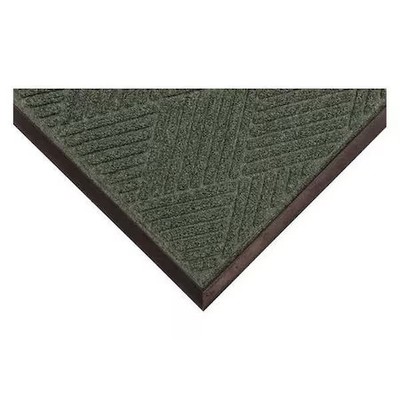 Condor 8Dvg2 Entrance Mat, Polypropylene, 3/8 In Thick, Green, 3 Ft W X 5 Ft L