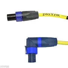PLoYnk Audio 90 degree Neutrik NL4FX speakon Professional 12 gauge speaker cable