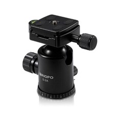 TRIOPO D-2A 360 Degree Rotation Aluminum Alloy Tripod 36mm Ball Head