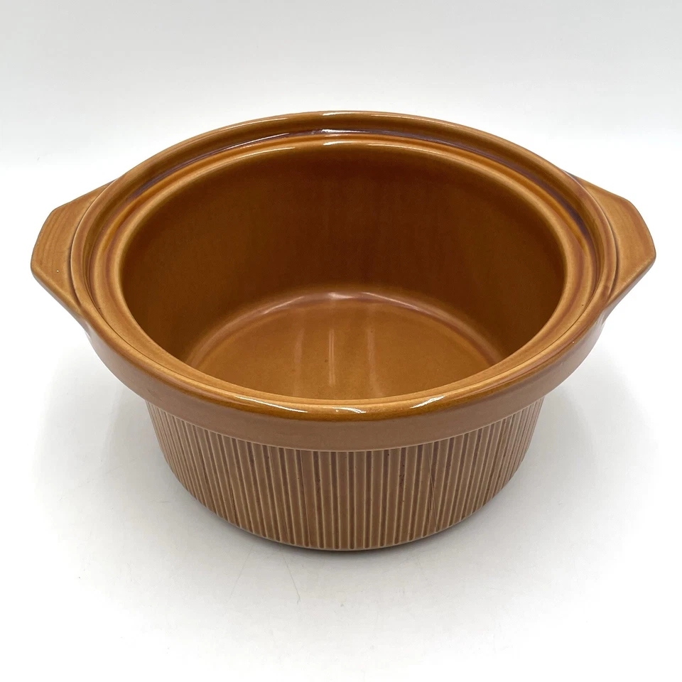 Hervidor eléctrico Presto 06000040 olla de cocción lenta múltiple SOLO INSERTO DE CERÁMICA marrón Foto 2 de 4