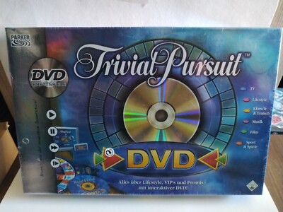 Trivial Pursuit DVD Edition Gesellschaftsspiel Parker (NEU & Original Verpackt)