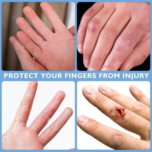 Finger Cots 1100x Anti Static Finger Cot Medium Finger Cover for Cuts Waterproof - Picture 6 of 6