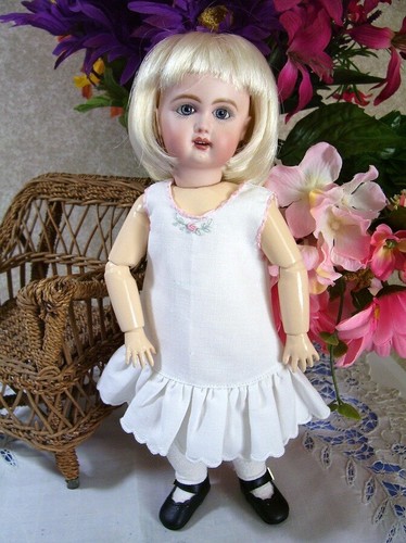 11" Bleuette Pattern for Undies and Slip made of Old Linens - Picture 2 of 3