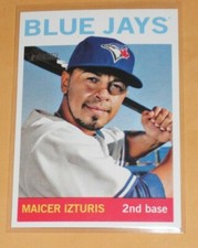 2013 Topps Heritage High Number On line exclusive Maicer Izturis #H597 Blue Jays