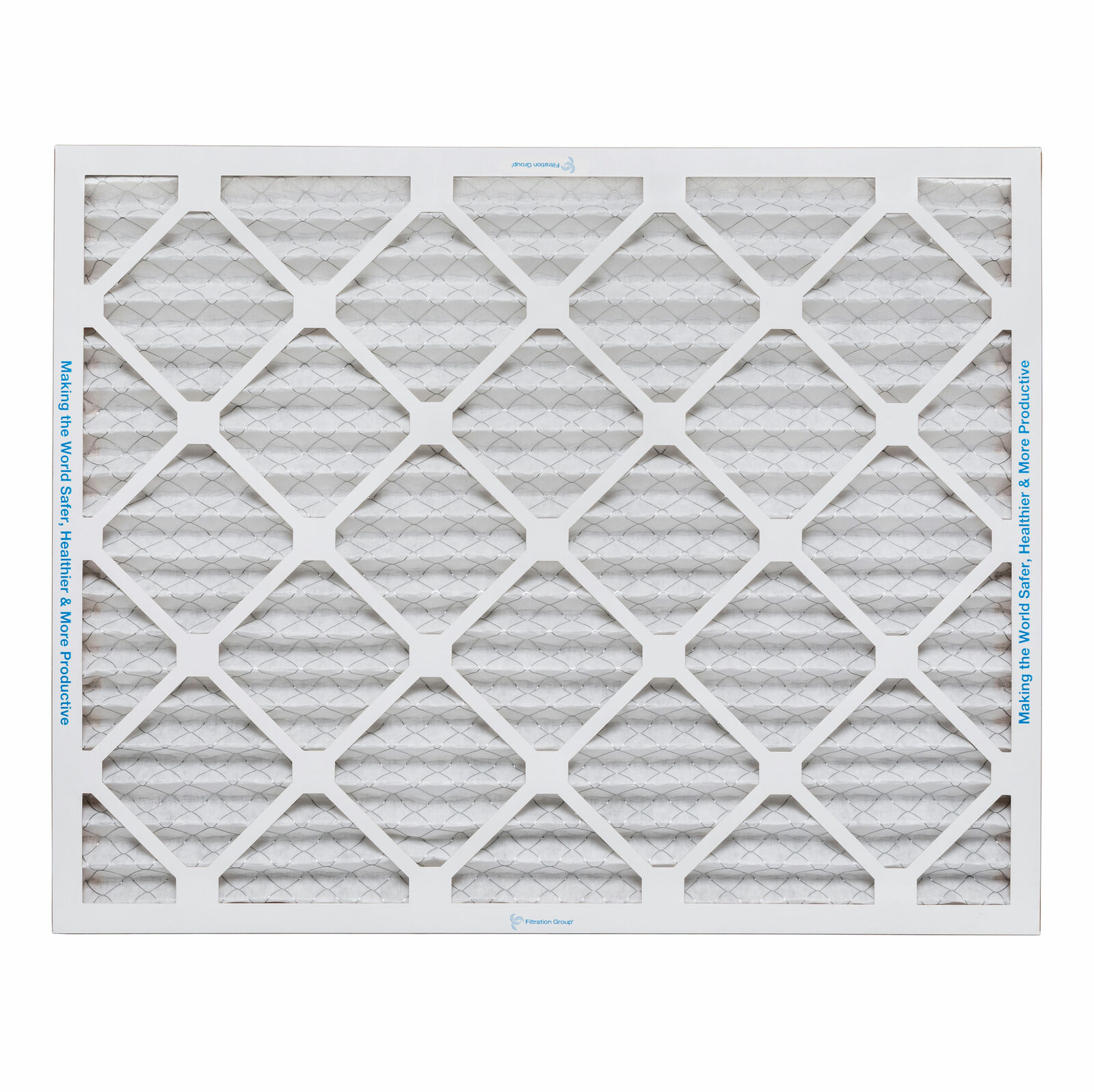 Aerostar 16x25x1 MERV 8 Furnace Air Filter, 12 Pack