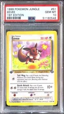 🔥 Graded Gem 1st Set Eevee 🔥 Vintage!