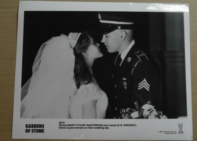 X40 US-Pressefoto MARY STUART MASTERSON /D.B. SWEENEY - Gardens of Stone