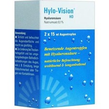 HYLO-VISION HD Augentropfen 2X15ml PZN 441114...