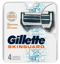 Gillette 66509 Skinguard Razor Blade with 4 Refills Cartridges