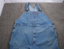 Dickies Vintage Y2K Overalls Men 50x27 Workwear Grunge Distress Hemmed Carpenter