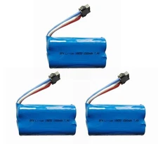 3Pcs 7.4V 1500mAh Li-po Battery for UDI Venom UDI002 UDI902 High Speed RC Boat