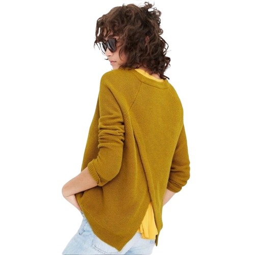 Mustard Knit Sweater Pullover Sz.XS 