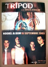 PUBLICITE ADVERT album concert advertising TRIPOD 2003 Lp data error