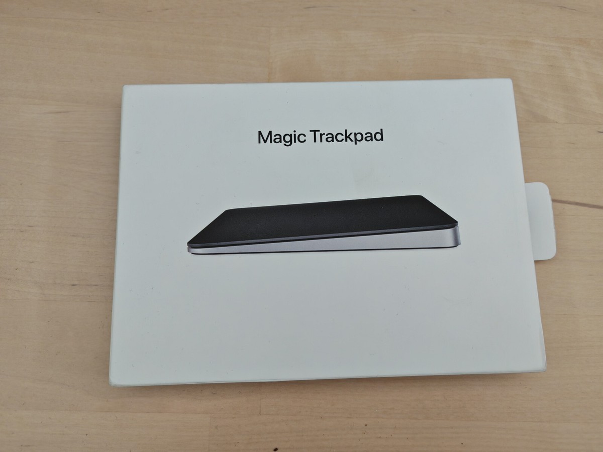 Genuine APPLE MAGIC TRACKPAD BLUETOOTH MOUSE USB-C BLACK MXKA3Z/A