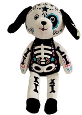 Spark Create Imagine Sugar Skull Rattle Crinkle 16" Baby Plush Day of the Dead