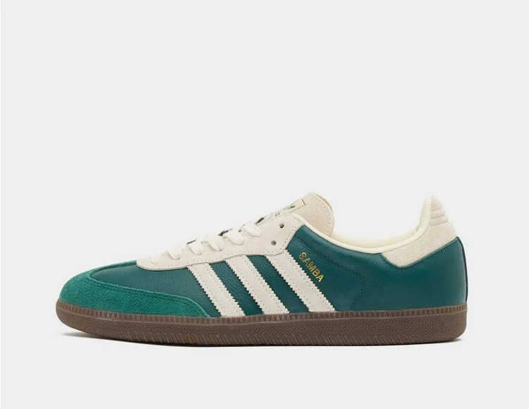 靴 adidas originals SAMBA OG 24cm adidas Originals Samba OG W White Collegiate Green Gum Women