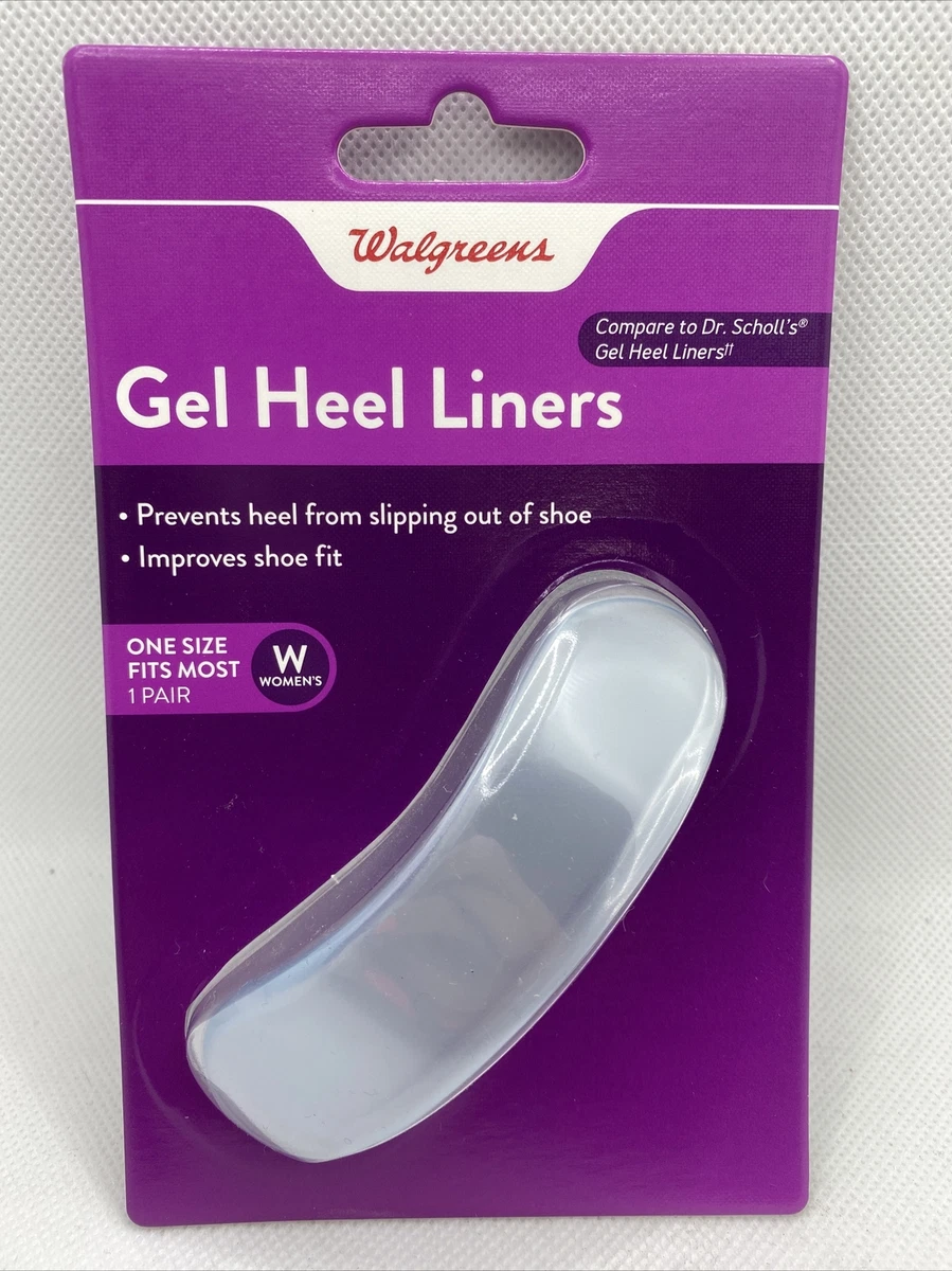 Dr scholl's gel heel hotsell liners