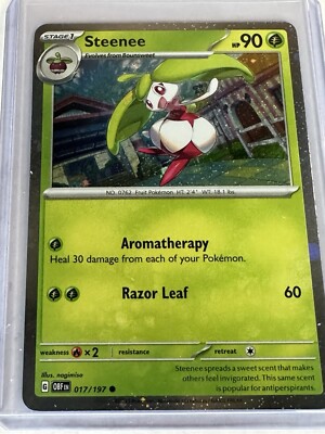 Steenee Cosmo Holo SV03: Obsidian Flames #017/197 Common