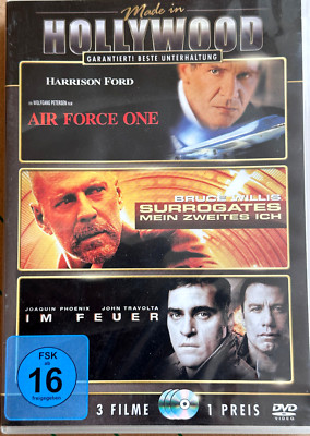 Air Force One - Surrogates, Mein zweites ich - Im Feuer- DVD sehr gut