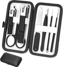 8 In 1 Luxury Manicure Set Care Nail Clipper Kit Pedicure Personal Grooming    .