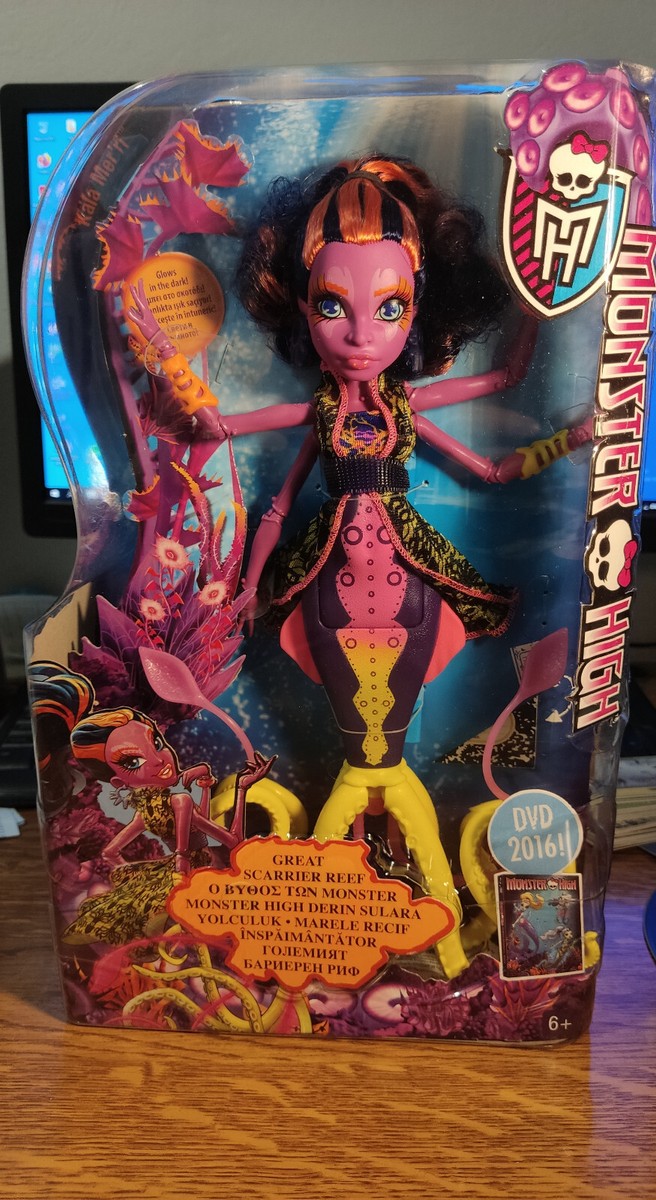 Mattel Monster High Doll Great Scarrier Reef Kala Mer'ri Brand New
