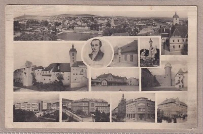 Ansichtskarte Strakonice/Strakonitz - Mehransichten/Ortsansichten - s/w - Bild 1 von 2