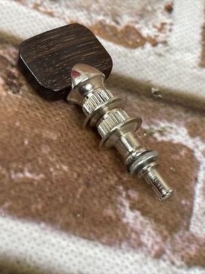 Accoustical Guitar Tuner with Wood Button