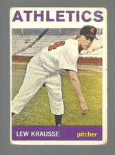 1964 Topps - #334 Lew Krausse