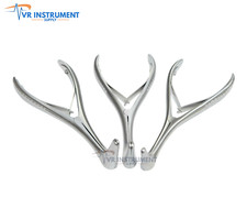 Vienna Nasal Speculum ENT Instruments Premium Quality German Steel S,M,L 3 Pcs
