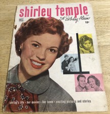Vintage 1949 SHIRLEY TEMPLE 21st Birthday Album Magazine