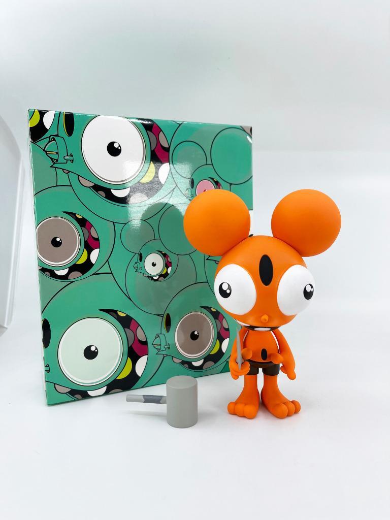 SPACE MONKEY ORANGE 2022 SDCC VINYL TOY FIGURE DALEK URBAN
