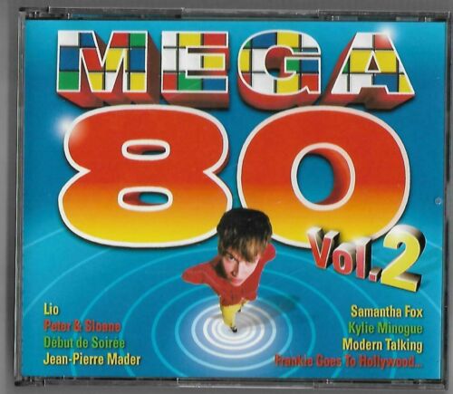 MEGA 80 Vol.2 - 4-CD Set Murray Head/Modern Talking/Gazebo/Francoise Hardy u.v.a - Foto 1 di 2