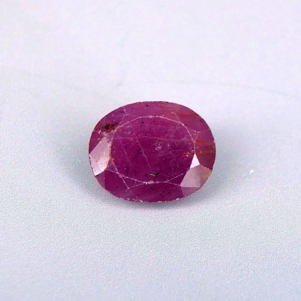 Shola Aig Certified 9.70 Ct Natural Untreated Red Ruby From Madagascar - Image 3 of 4