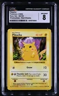 1999 Pokemon Base Set - PIKACHU 58/102 - RED CHEEKS Shadowless | CGC 8 NM/MINT