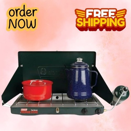 Coleman Matchlight 10,000 BTU 2Burner Propane Stove eBay