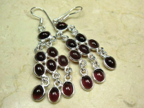 Orecchini di lusso di pietra principale ametista