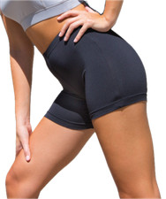 Womens Exercise Gym Shorts Ladies Stretch Fitness Workout Running Short Leggings