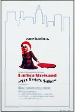 For Pete's Sake Movie Poster Barbra Streisand - Sarrazin 1974 Hollywood Posters 