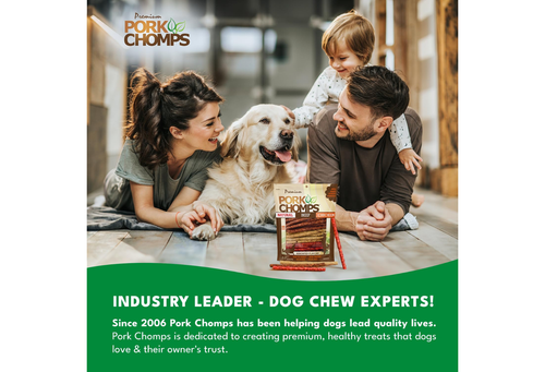 Pork Chomps Dog Chews, 5-inch Munchy Sticks, Assorted Flavors, 50 Count - Picture 5 of 7