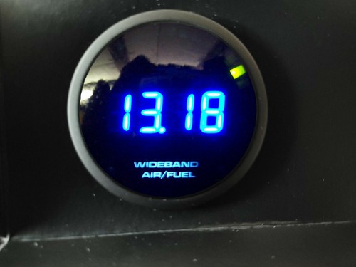 RSR BLACK Breitband Lambda Anzeige + Sonde Bosch 4.9 LSU Wideband Gauge Turbo RS - Bild 4 von 7