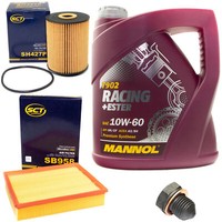 MotoröL Filter Set 10W60 4 Liter + ÖLablassschraube FüR VW Transporter IV Bus VR