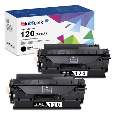120 Black Toner Replacement For Canon 120 Toner imageCLASS D1520 (2-Pack, Black)