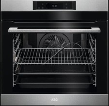 AEG BPK748380M Single Oven Built In Multifunction with Pyrolytic Self Clean A119