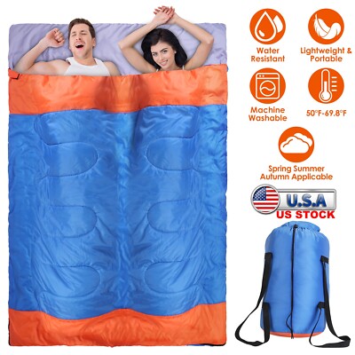 Person Sleeping Bag for Adult Kids Water Resistant Cold Warm