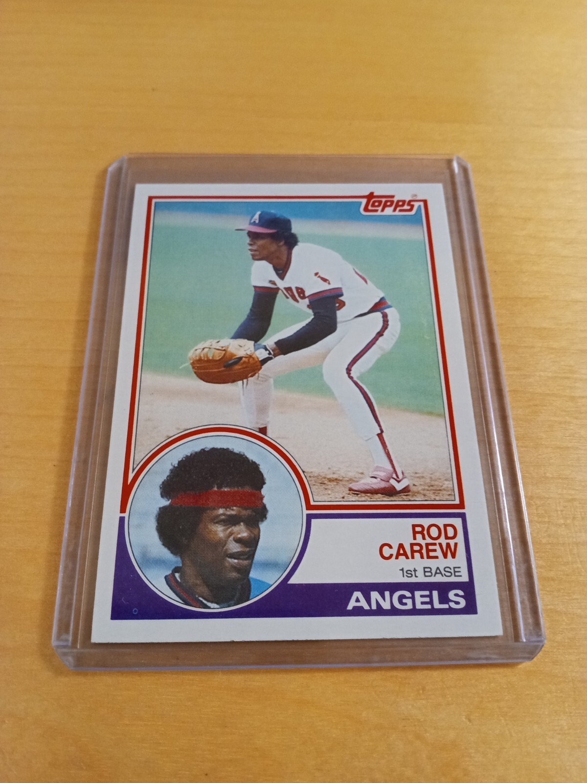 1983 Topps 200 ROD CAREW California Angels Baseball Card, 1st Base, HOF. (NM) eBay